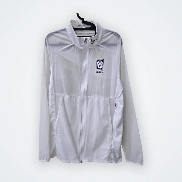 [BUNJANG] Nike Logo Embroidered Jumper White / [M/95] 나이키 로고 자수 점퍼 화이트