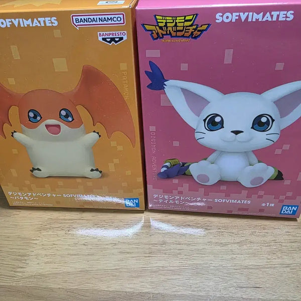 [BUNJANG] Bandai Digimon Adventure SOFVIMATES Patamon/Tailmon Figure Set / 디지몬 어드벤처 SOFVIMATES 파타몬/테일몬 피규어(디지몬 파닥몬, 가트몬)