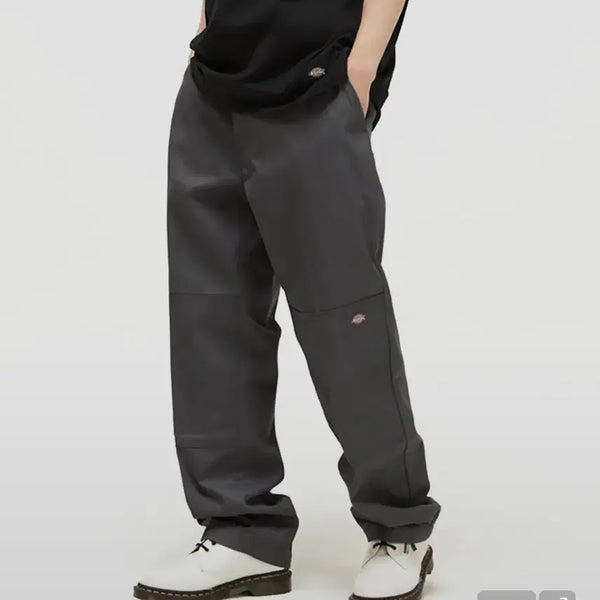 [BUNJANG] Dickies Flat Front Double Knee Pants Slate / 디키즈 플랫 프론트 더블니 팬츠 (새상품)