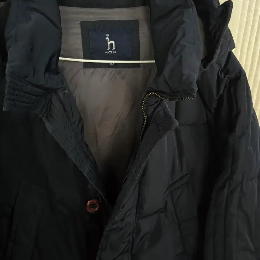 [BUNJANG] Hazzys Men's Winter Padded Jacket Navy Size 105 / 헤지스 남성 겨울 패딩 네이비