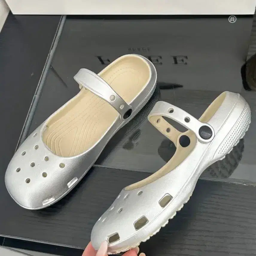 [BUNJANG] Mary Jane Crocs EVA Slides Sandals / 메리제인 크록 eva 슬리퍼 샌들