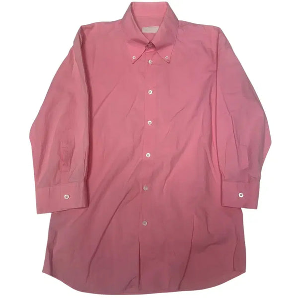 [BUNJANG] Prada Pink Cotton Shirt / 프라다 핑크코튼셔츠 95