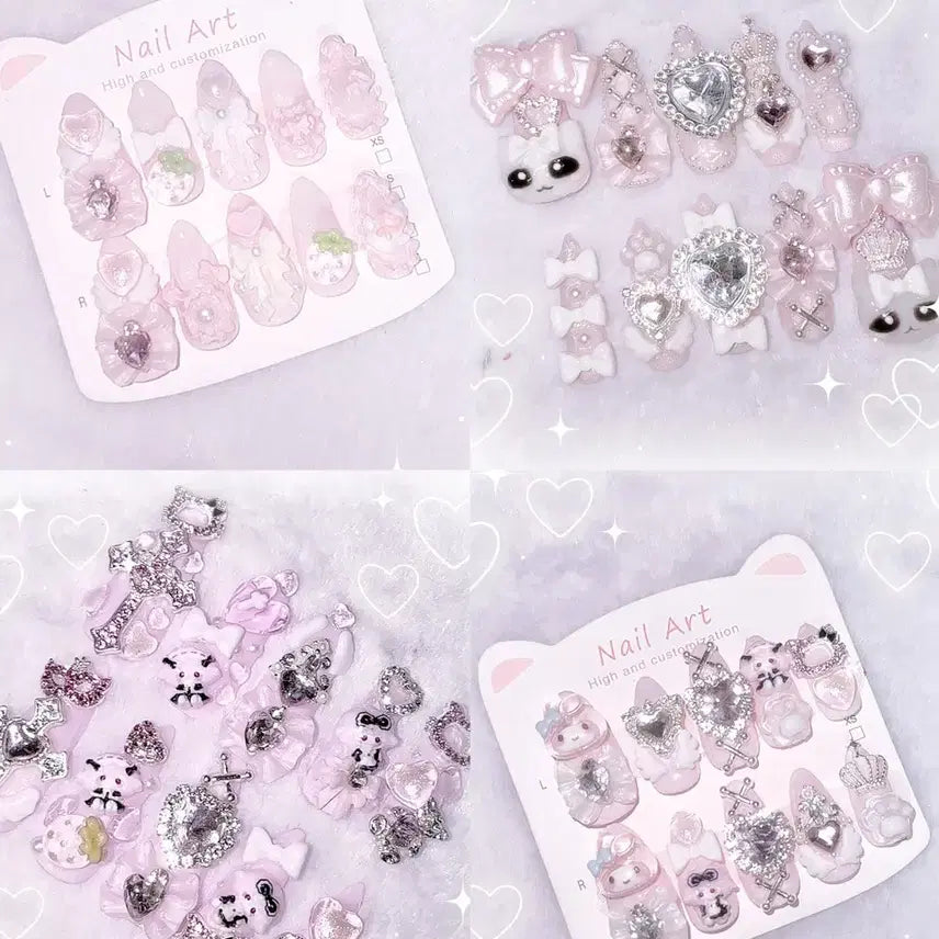 [BUNJANG] Custom Handmade Nail Tips - Omakase Commission / 양산형 수제네일팁 오마카세 커미션