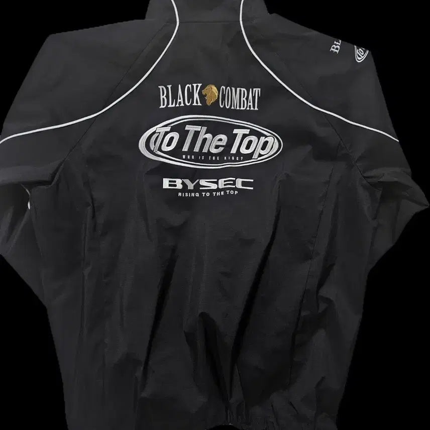 [BUNJANG] Byc Black Combat Windbreaker New / 바이젝 블랙컴뱃 바람막이 새상품 판매합니다
