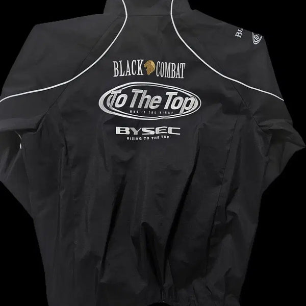 [BUNJANG] Byc Black Combat Windbreaker New / 바이젝 블랙컴뱃 바람막이 새상품 판매합니다