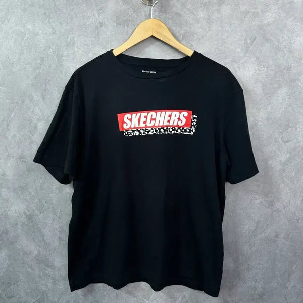 [BUNJANG] Skechers T-Shirt Black Size 115 / 스케쳐스 반팔 티셔츠 블랙 115