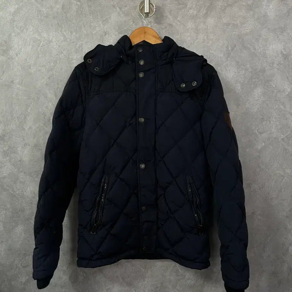 [BUNJANG] Tommy Hilfiger Quilted Padded Jacket Navy S / 타미힐피거  퀼팅 패딩 자켓 네이비 S
