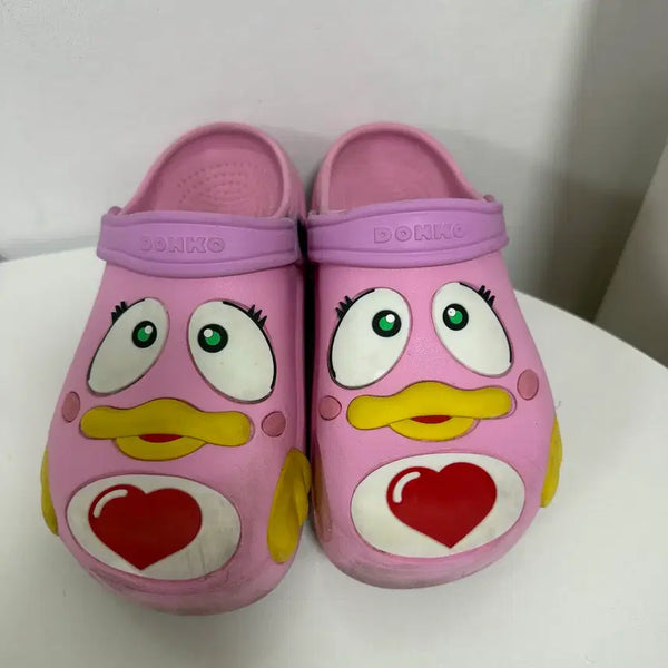 [BUNJANG] Donquixote Donko Slippers / 돈키호테 돈코 슬리퍼 (돈펭 크록스 슬리퍼 하라주쿠 양산형 지뢰계 서브컬쳐)