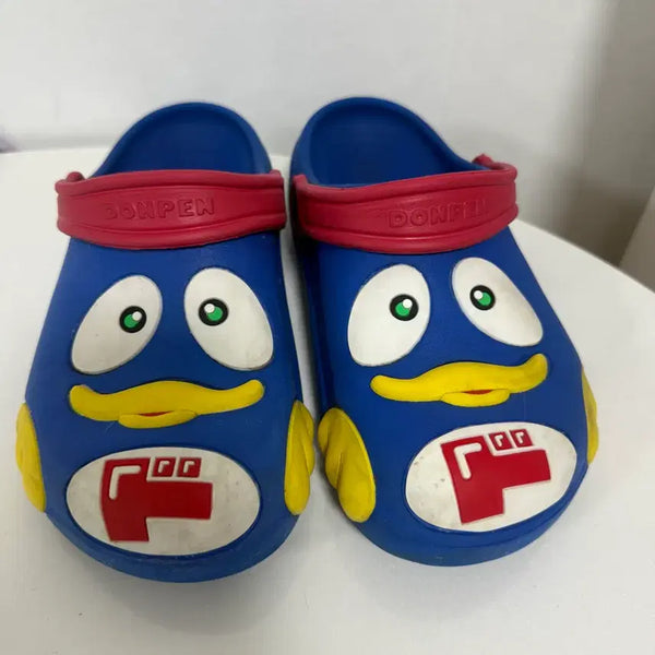 [BUNJANG] Don Quijote Donpen Crocs Style Slippers / 돈키호테 돈펭 슬리퍼 (돈코 크록스 슬리퍼 하라주쿠 양산형 지뢰계 서브컬쳐)