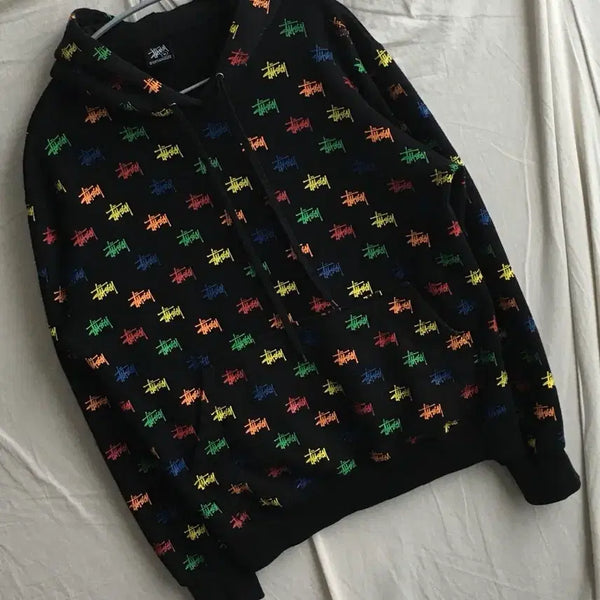 [BUNJANG] Stussy Multi Logo Hoodie / 스투시 멀티로고 후드티