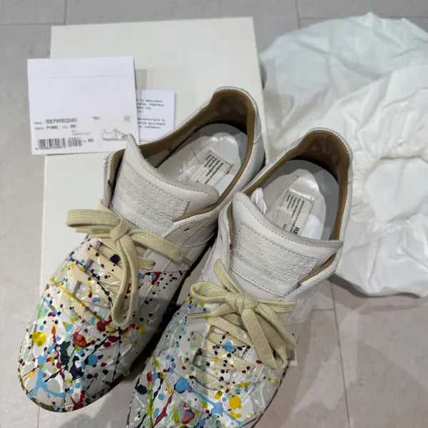 [BUNJANG] Maison Margiela Painted German Army Trainers / 마르지엘라 페인팅 독일군(40)