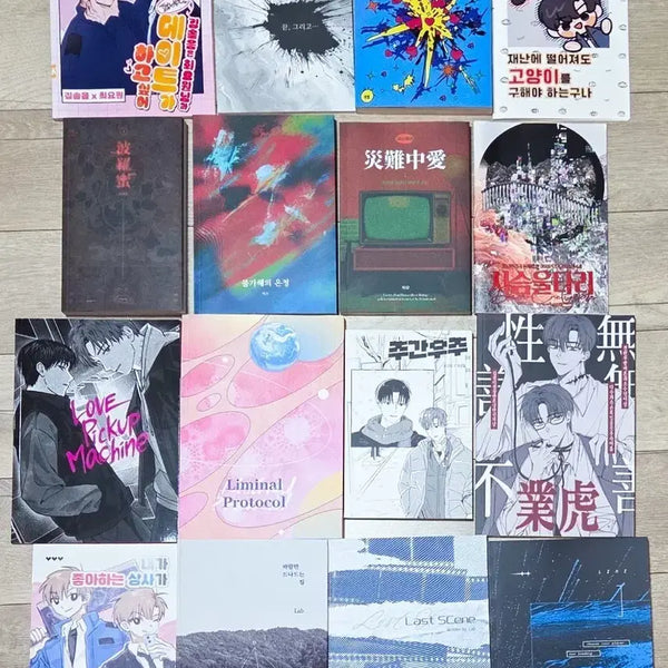 [BUNJANG] SolChoi Fan Fiction Collection Vol. 1-16 Bundle Set / 솔최 회지 16권 일괄