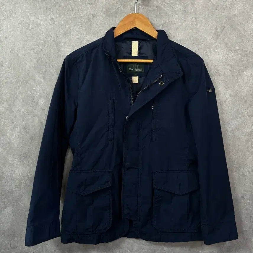 [BUNJANG] Henry Cotton's Navy Field Jacket (M) / 헨리코튼 골프웨어  네이비 필드 자켓 M
