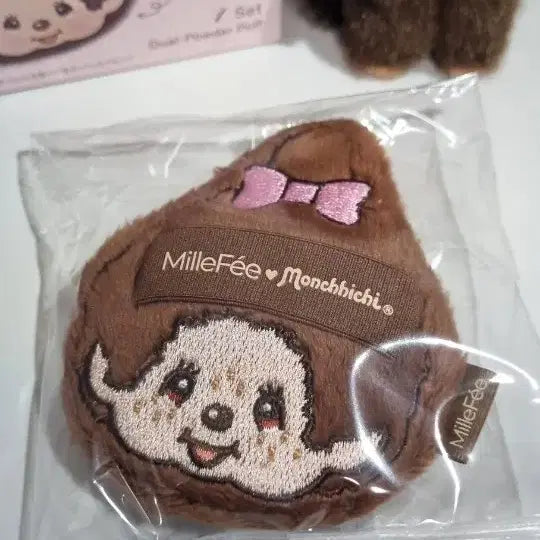[BUNJANG] Monchhichi Puff / 몬치치 퍼프 (새상품)일본구매