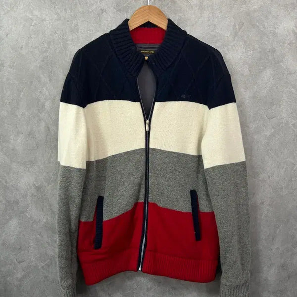 [BUNJANG] Louis Castel Zip-up Knit Sweater 105 / 루이스까스텔 집업 니트 스웨터 105