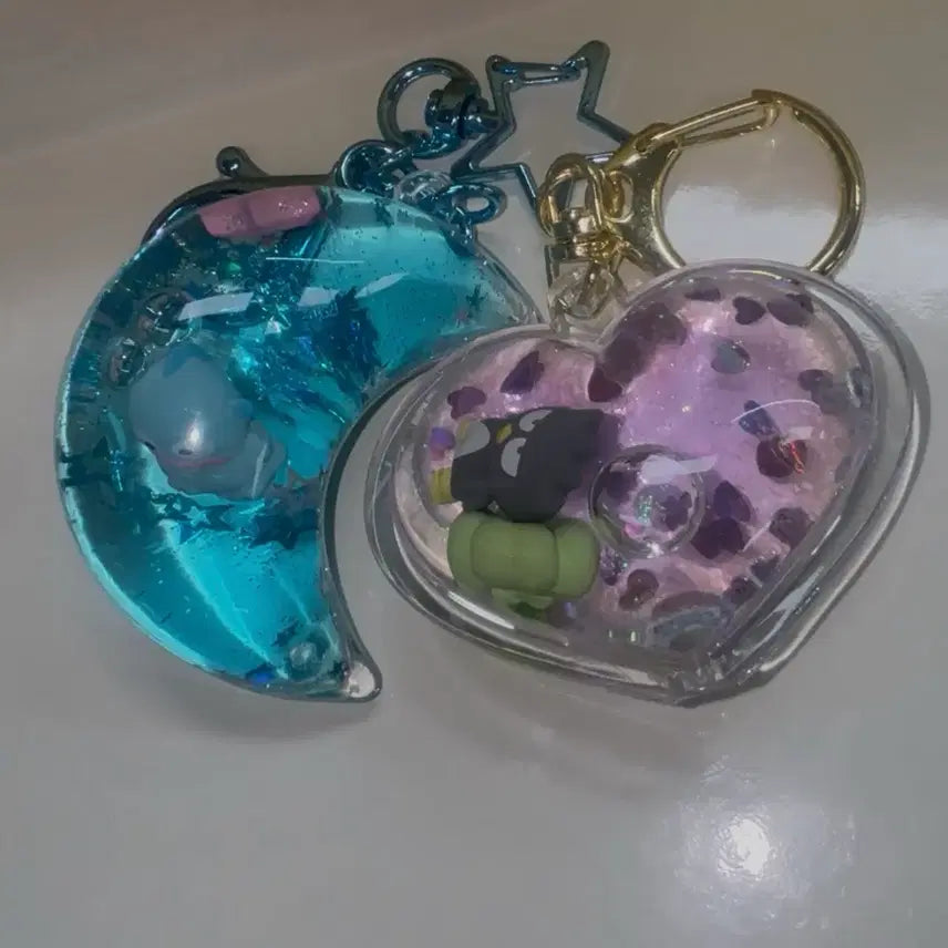 [BUNJANG] Wish Waterball Keychain Bundle Set (Bestsmaru & Hangyodong) / 위시 워터볼 키링 베츠마루 한교동 일괄