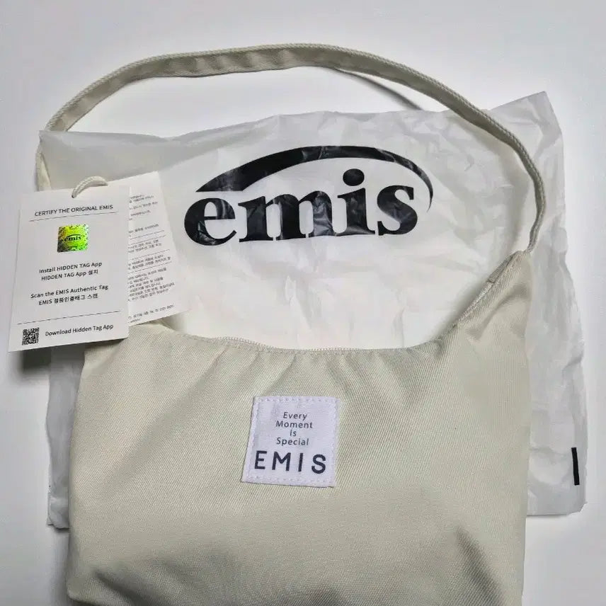 [BUNJANG] Emis Hobo Bag Ivory / 이미스 호보백  아이보리