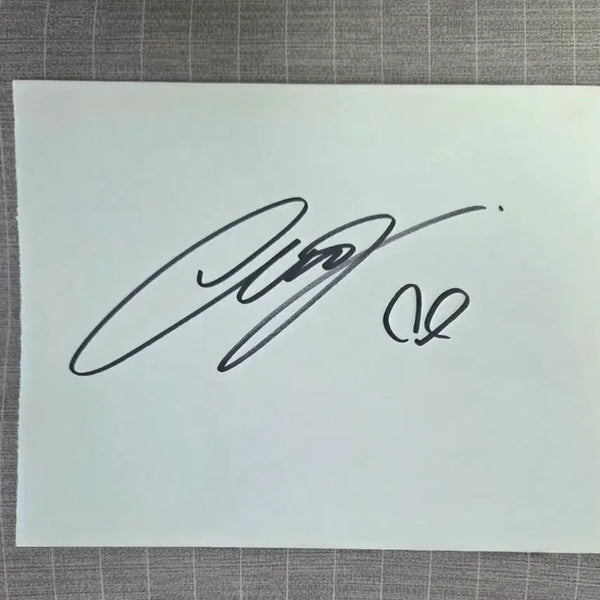 [BUNJANG] Go Youn Jung Autographed Signed Poster / 고윤정 친필 싸인지