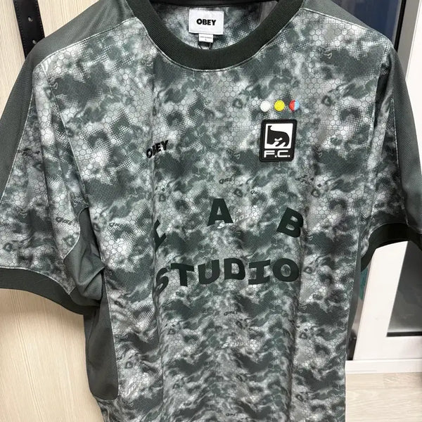 [BUNJANG] IAB x OBEY Collaboration Jersey Size 105 / 아이앱 IAB x OBEY 저지 L 105 새제품
