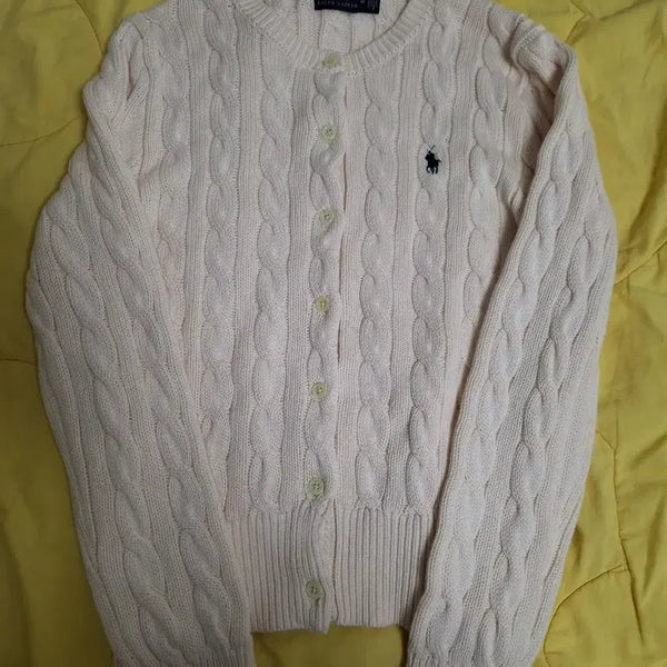 [BUNJANG] Polo Ralph Lauren Cable Knit Cardigan / 폴로 랄프로렌 가디건