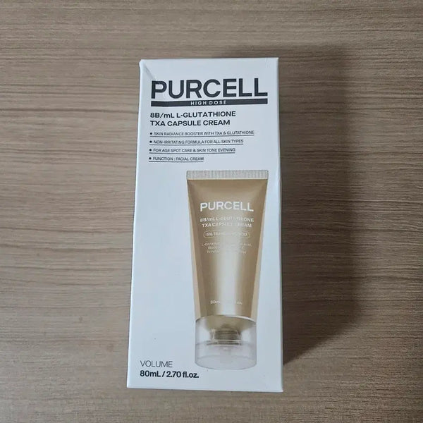 [BUNJANG] Percell Glutathione TXA Capsule Cream 80ml / [새상품] 퍼셀 글루타치온 TXA 캡슐 크림 80ml(정가3.3) 고함량 미백크림