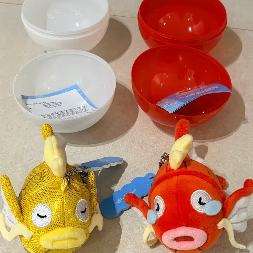 [BUNJANG] Gyarados Keychain Bundle (Shiny, Crying) / 잉어킹 키링 일괄(이로치, 우는)