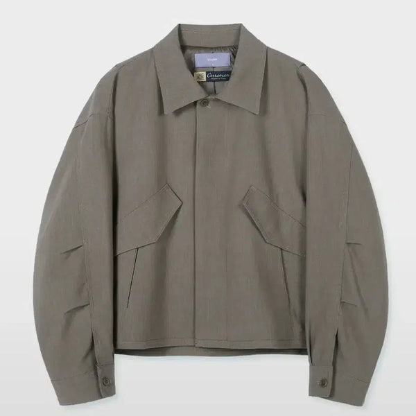 [BUNJANG] Minaev Atelier Carmen Cropped Jacket - Large (Men) / 미나브 아뜰리에 크롭 카르맨 자켓 점퍼 라지 남성