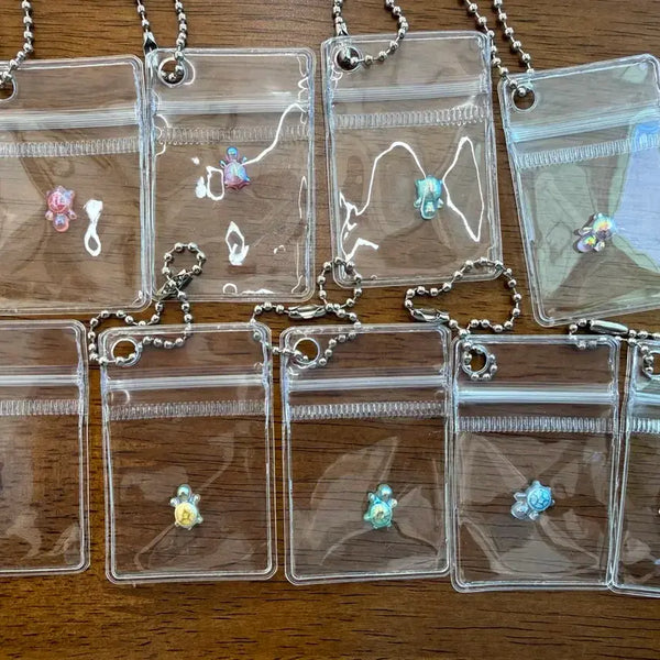[BUNJANG] Aurora Turtle Keychain / 행운의 오로라 거북이 키링