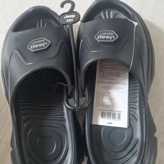 [BUNJANG] Jeep 280 Black Slippers / Jeep 280 블랙 슬리퍼