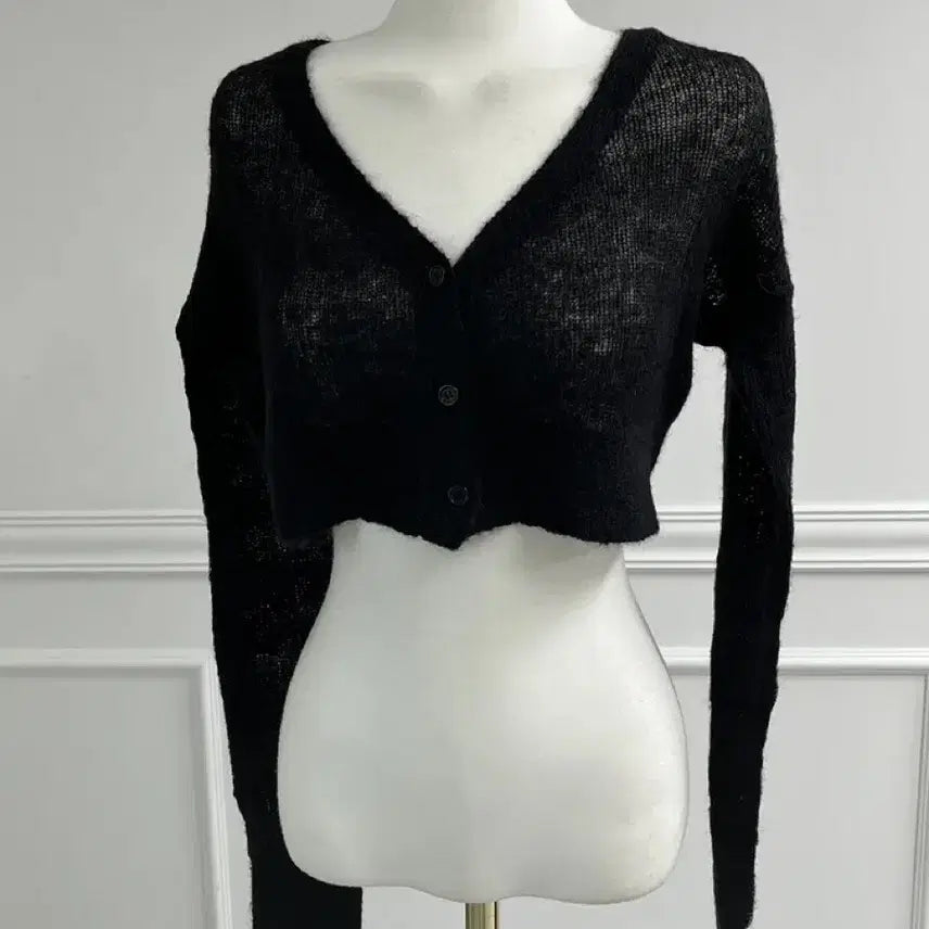 [BUNJANG] Angora Knit Cardigan / (새상품) 앙고라 니트 가디건