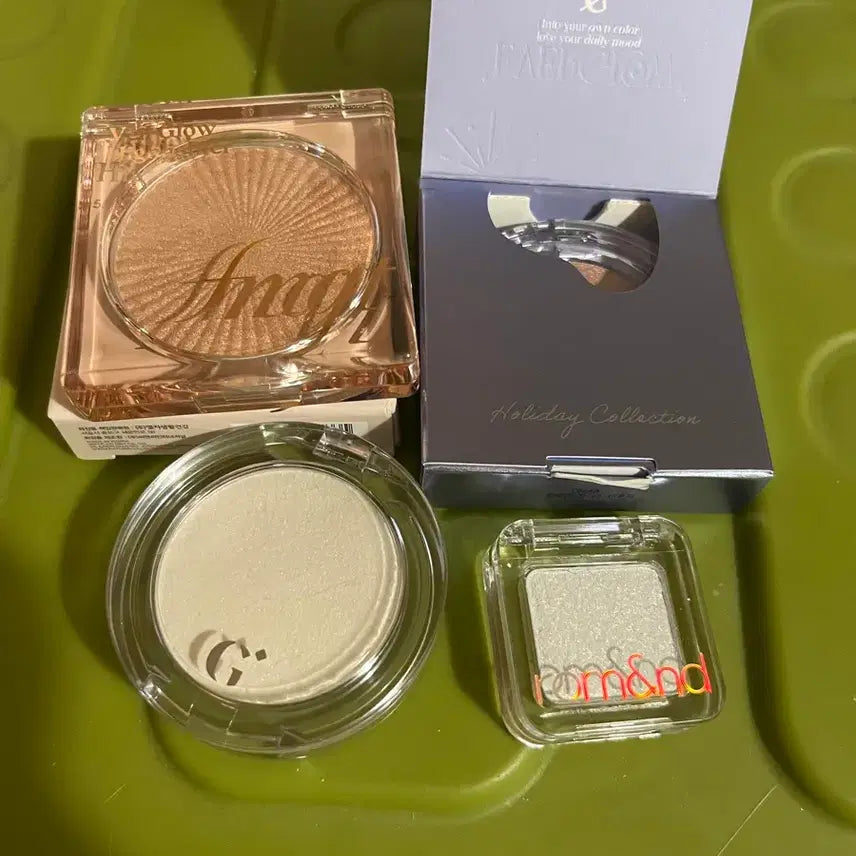 [BUNJANG] FMGT Eglips & Rom&nd Glint Highlighter Bundle Set / FMGT 이글립스 글린트 롬앤 하이라이터 일괄