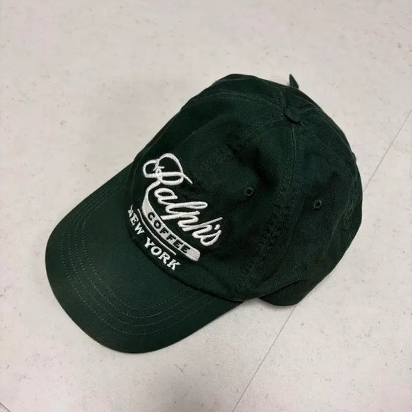 [BUNJANG] Ralph Coffee Green Ball Cap / 랄프 커피 볼캡 그린