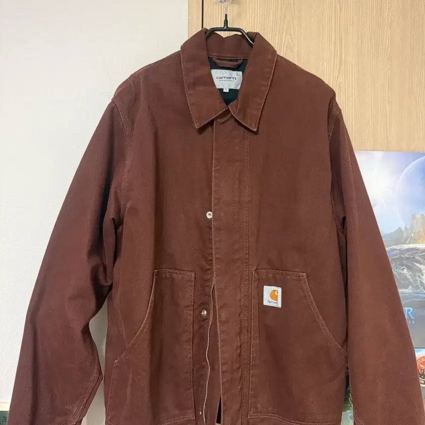 [BUNJANG] Carhartt WIP Arocan Jacket Brown / 칼하트 WIP 알칸 자켓