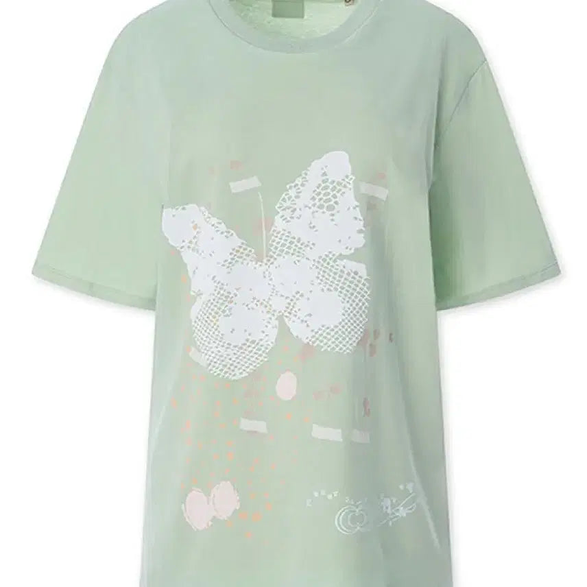[BUNJANG] Colocynth Greta Fly Mint T-Shirt / (새상품) 콜로신스 greta fly mint 티셔츠