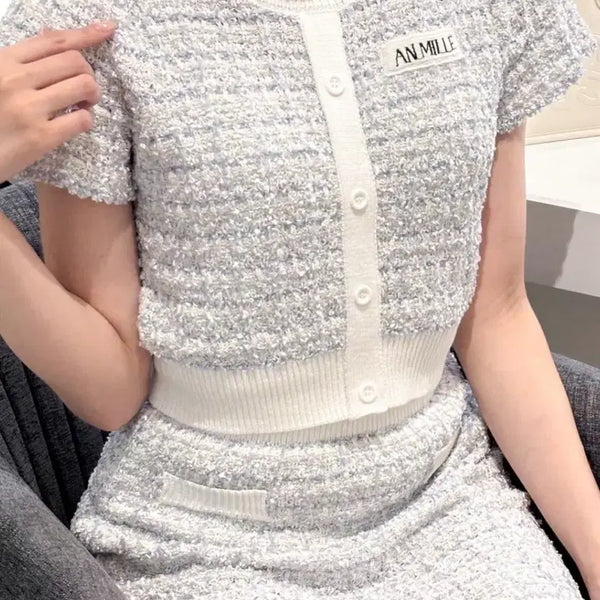 [BUNJANG] Anmille Tweed Setup / 안미르 Anmille 트위드 셋업