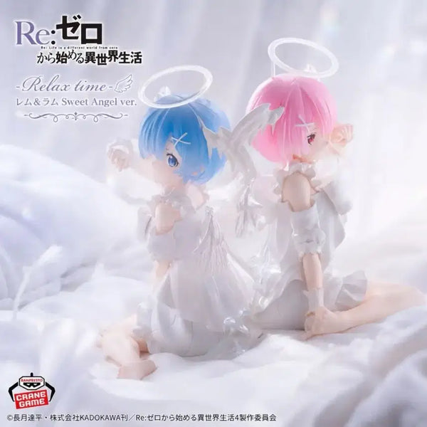 [BUNJANG] Re:Zero Sweet Angels Rem & Ram Figure Set / 리제로 스위트 엔젤 피규어 렘&람