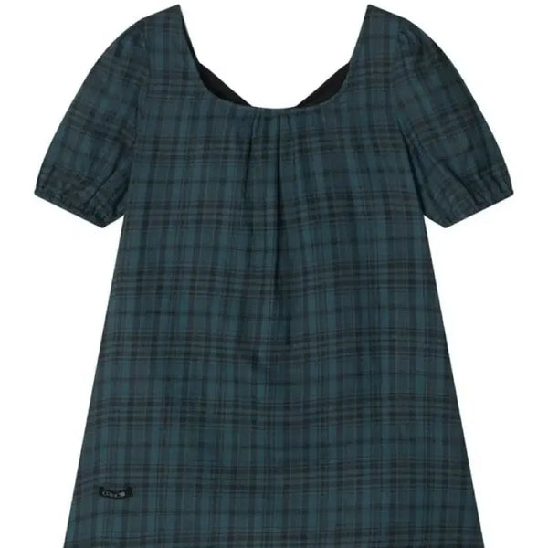 [BUNJANG] Colocynth Black Tie Blouse / (새상품) 콜로신스 블랙 타이 블라우스 틸 체크 색상