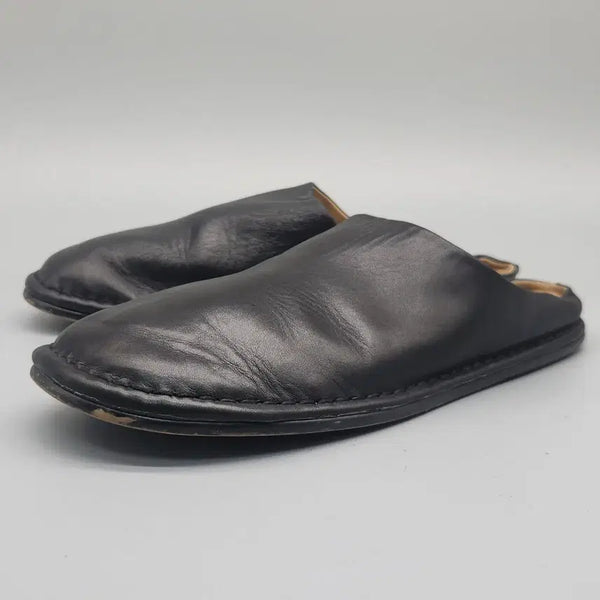 [BUNJANG] Zara Man Men's Leather Mules (Size 40/260) / qq 자라맨 남성가죽 뮬 40 260