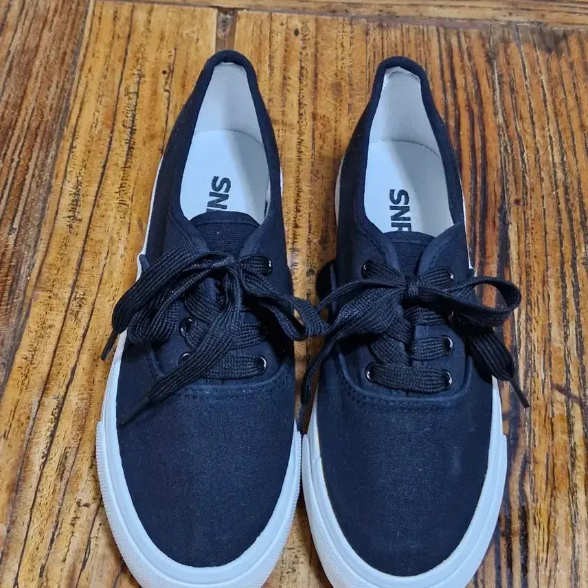 [BUNJANG] SNP Black Sneakers / SNP 스니커즈 블랙