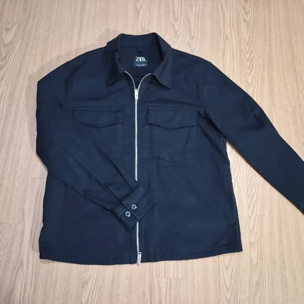 [BUNJANG] ZARA Black Cotton Jacket / 자라 블랙 면자켓