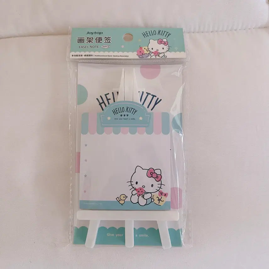 [BUNJANG] Sanrio Hello Kitty Easel Memo Pad (50 Sheets, Official Licensed) / 헬로키티 이젤 메모지 50매 산리오 라이센스 정품 새상품