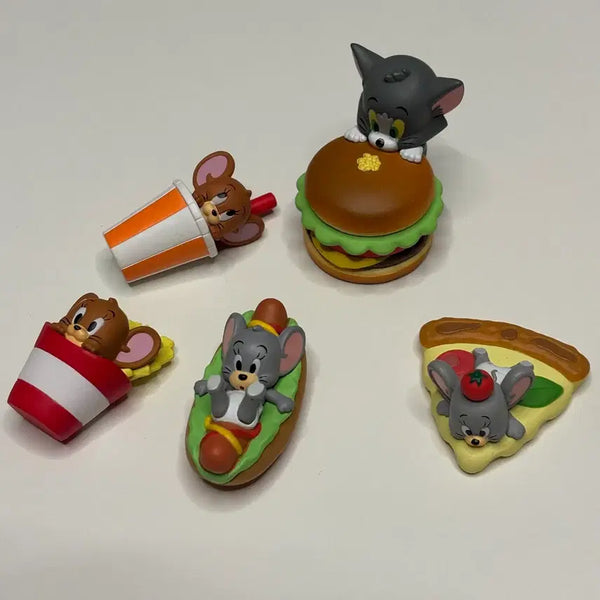 [BUNJANG] Tom and Jerry Gachapon Figure Set / 톰과 제리 가챠 피규어 세트