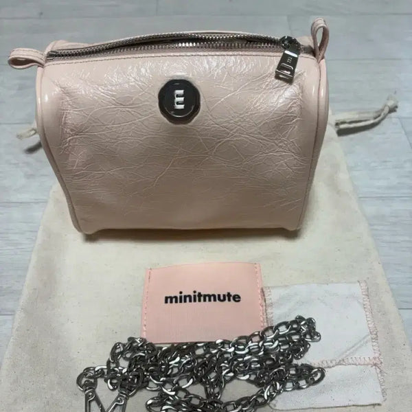 [BUNJANG] Minuit Mint Bret Mini Soft Pink Bag / 미닛뮤트 브렛미니 소프트 핑크(2회착 빠른배송 우체국택배)