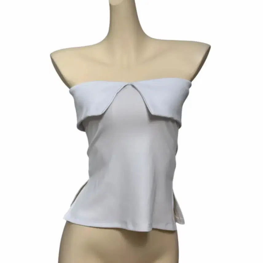 [BUNJANG] Off-Shoulder Slit Top / (새상품) 오프 트임 탑