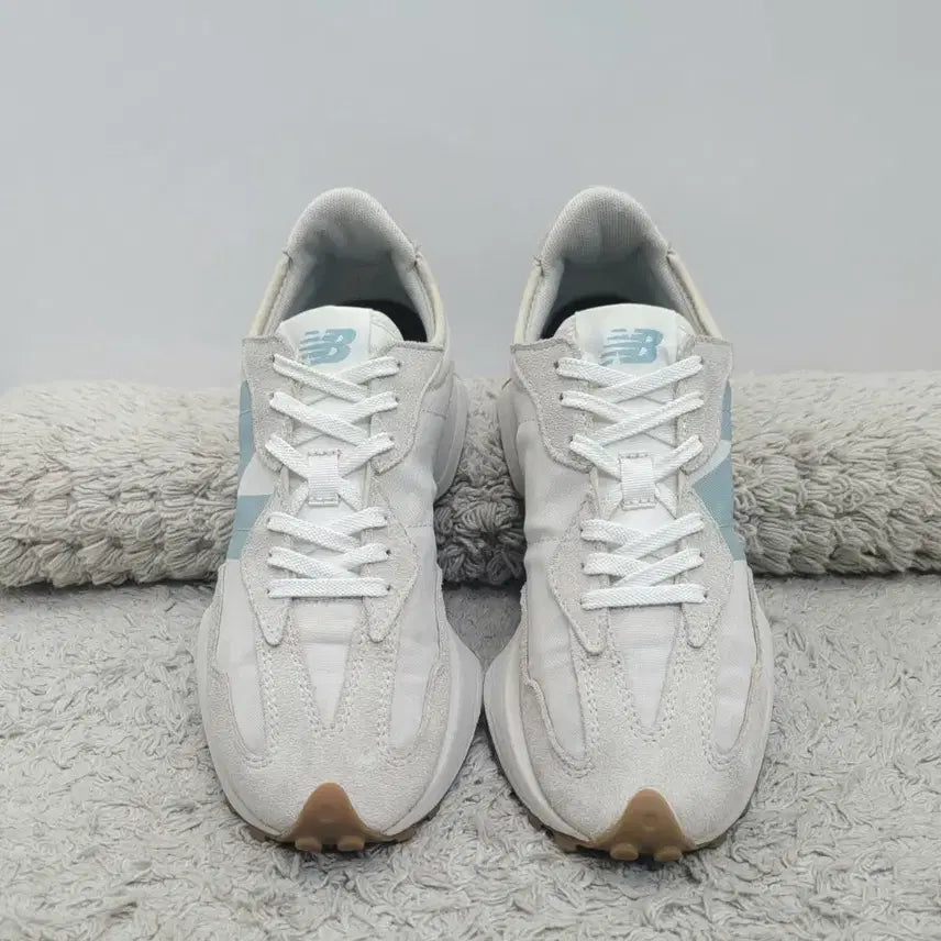 [BUNJANG] New Balance 327 Moonbeam Storm Blue (240) / 뉴발란스 327 문빔 스톰블루 240