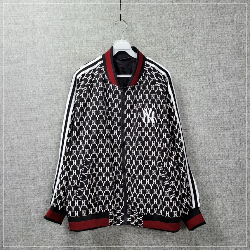 [BUNJANG] MLB New York Logo Bomber Jacket Men's L / 2615. MLB 뉴욕로고 항공점퍼 남성L
