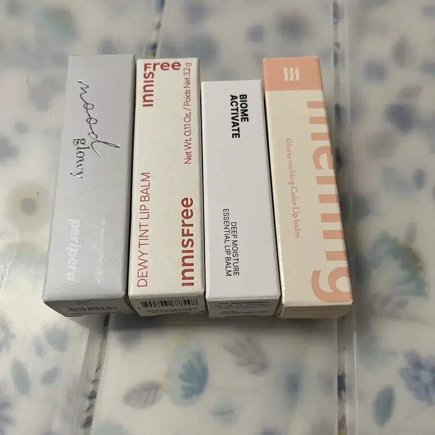 [BUNJANG] Innisfree Peripera Merzy Mood Glowy Balm Set / 이니스프리 페리페라 머지 컬러립밤 무드글로이밤