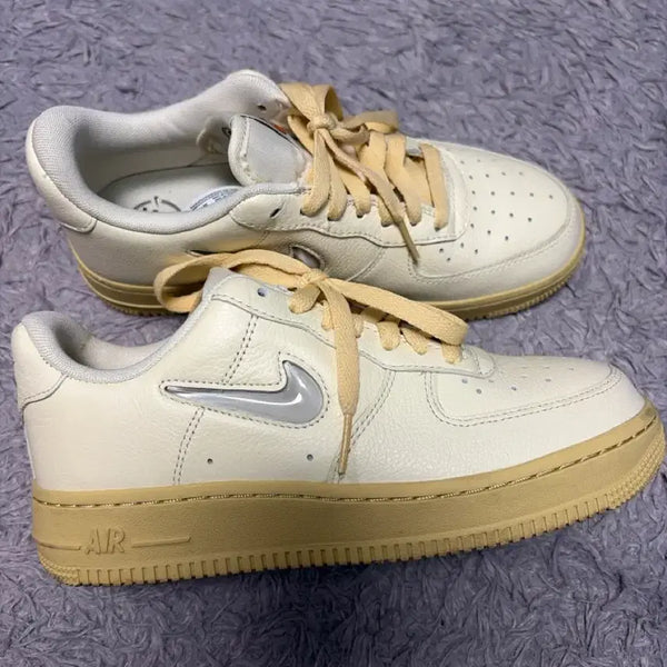 [BUNJANG] Nike Air Force 1 Low Coconut Milk Lemon Wash (230) / (230) 나이키 에어포스1 로우 코코넛밀크 레몬워시