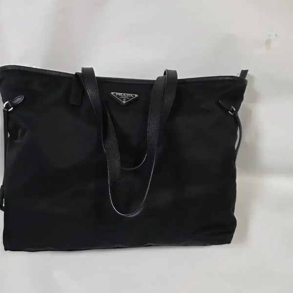 [BUNJANG] Prada Pocono Nylon Black Tote Bag / 찐막)프라다 포코노 나일론 블랙 토트백