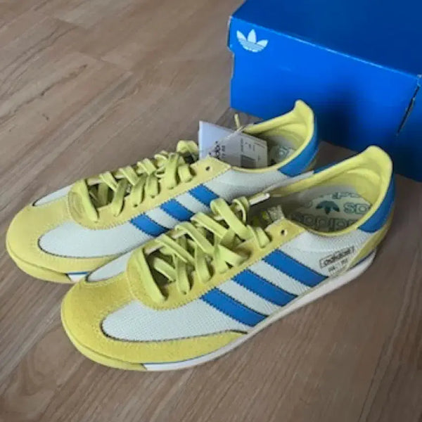 [BUNJANG] Adidas Yellow/Blue Sneakers / 아디다스 운동화 옐로우/블루